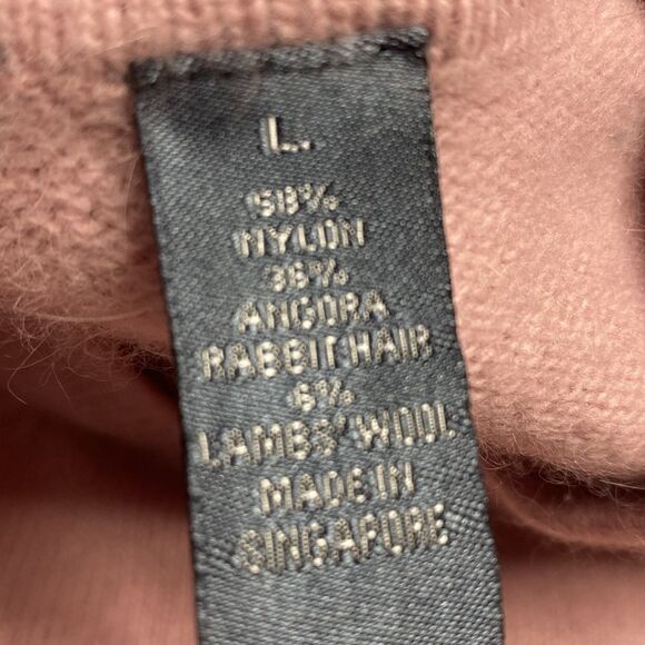 Angora Wool Blend Dusty Rose Sweater - Picture 8 of 8